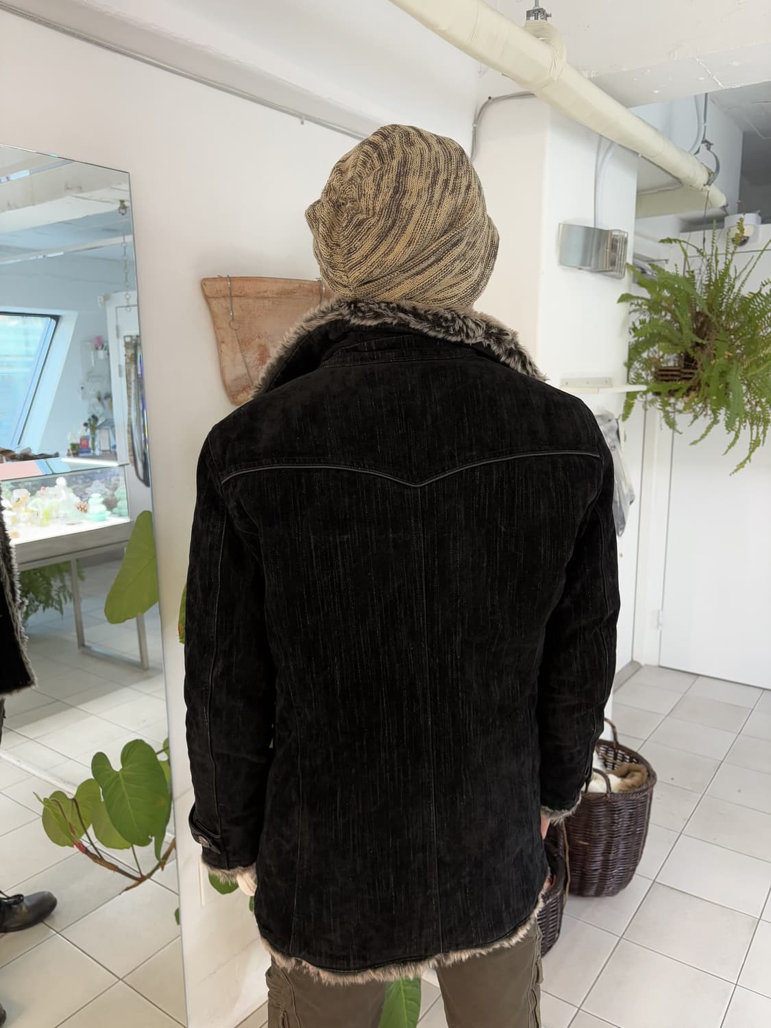 corduory shearling coat 상품이미지3
