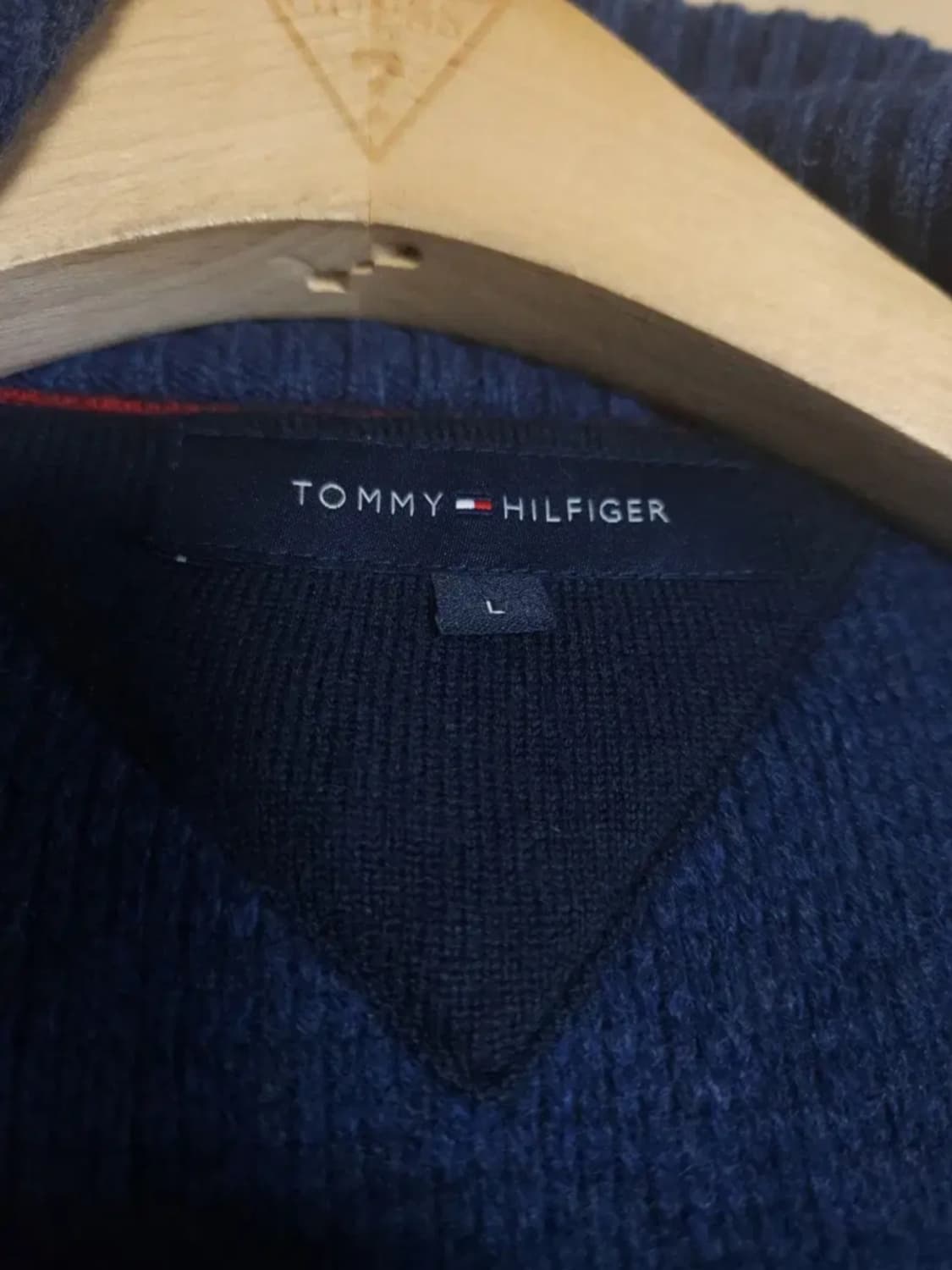 타미힐피거 스웨터집업 가디건, L 상품이미지3