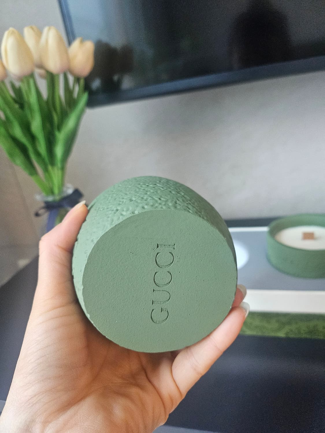 올리브 도자기캔들 2구 상품이미지5