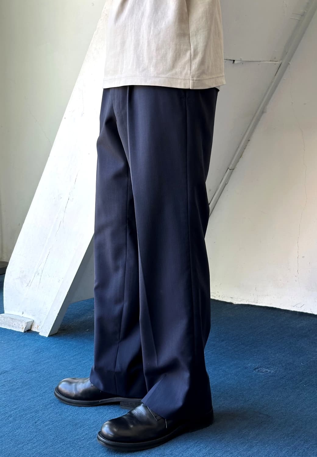  2 pleats multi patterned trousers 상품이미지8
