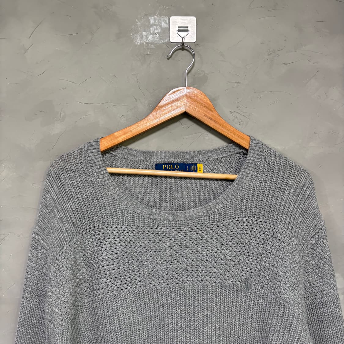 폴로 랄프로렌 니트 그레이 상품이미지2