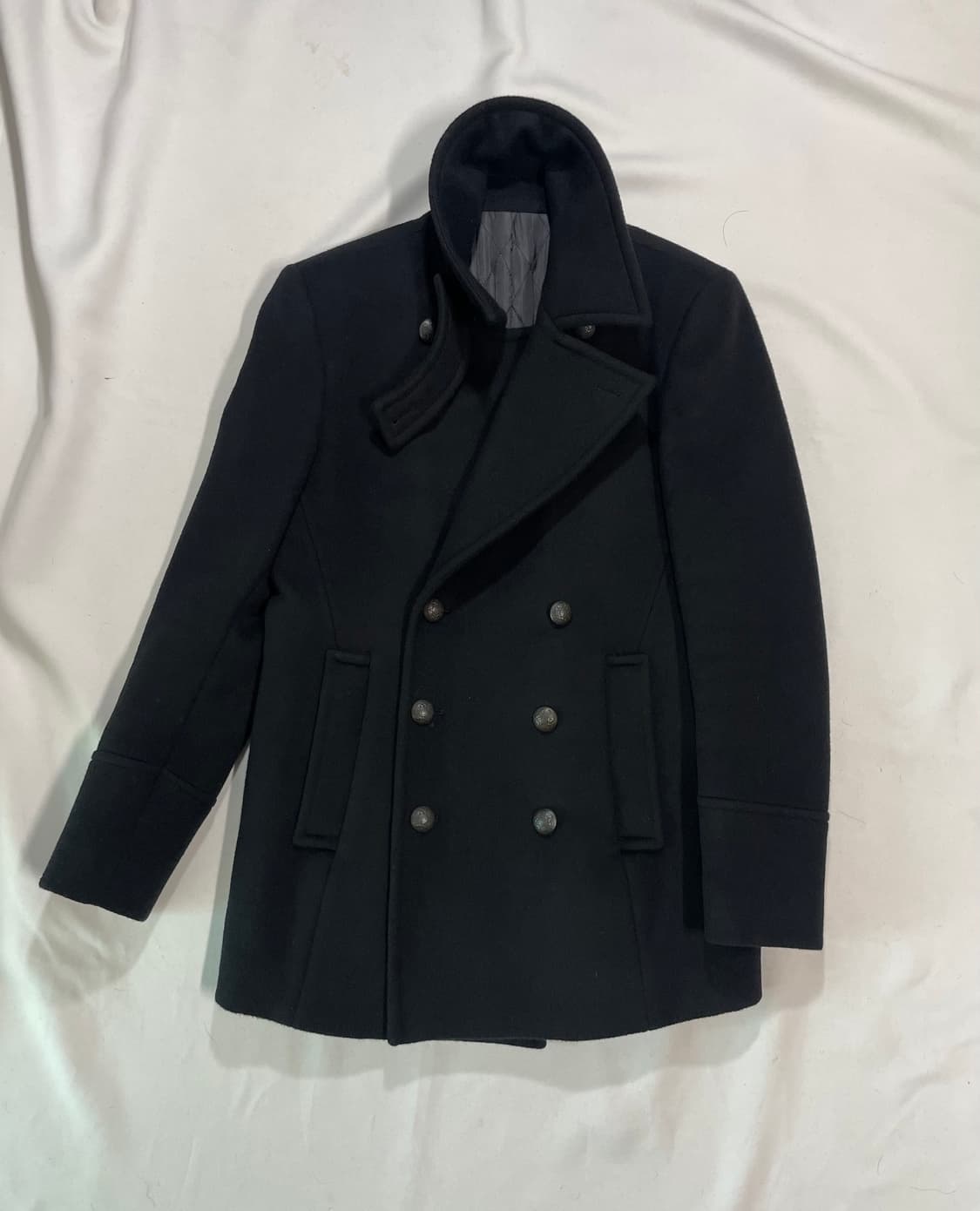 Mamagari 나폴레옹 캐시미어 피코트 상품이미지3