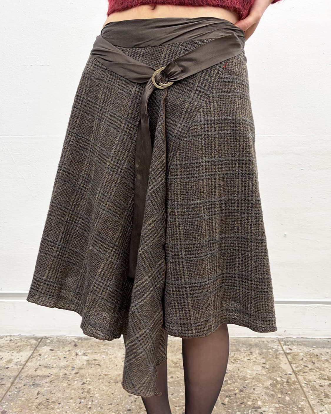 막스앤코 벨티드 랩 스커트 상품이미지4