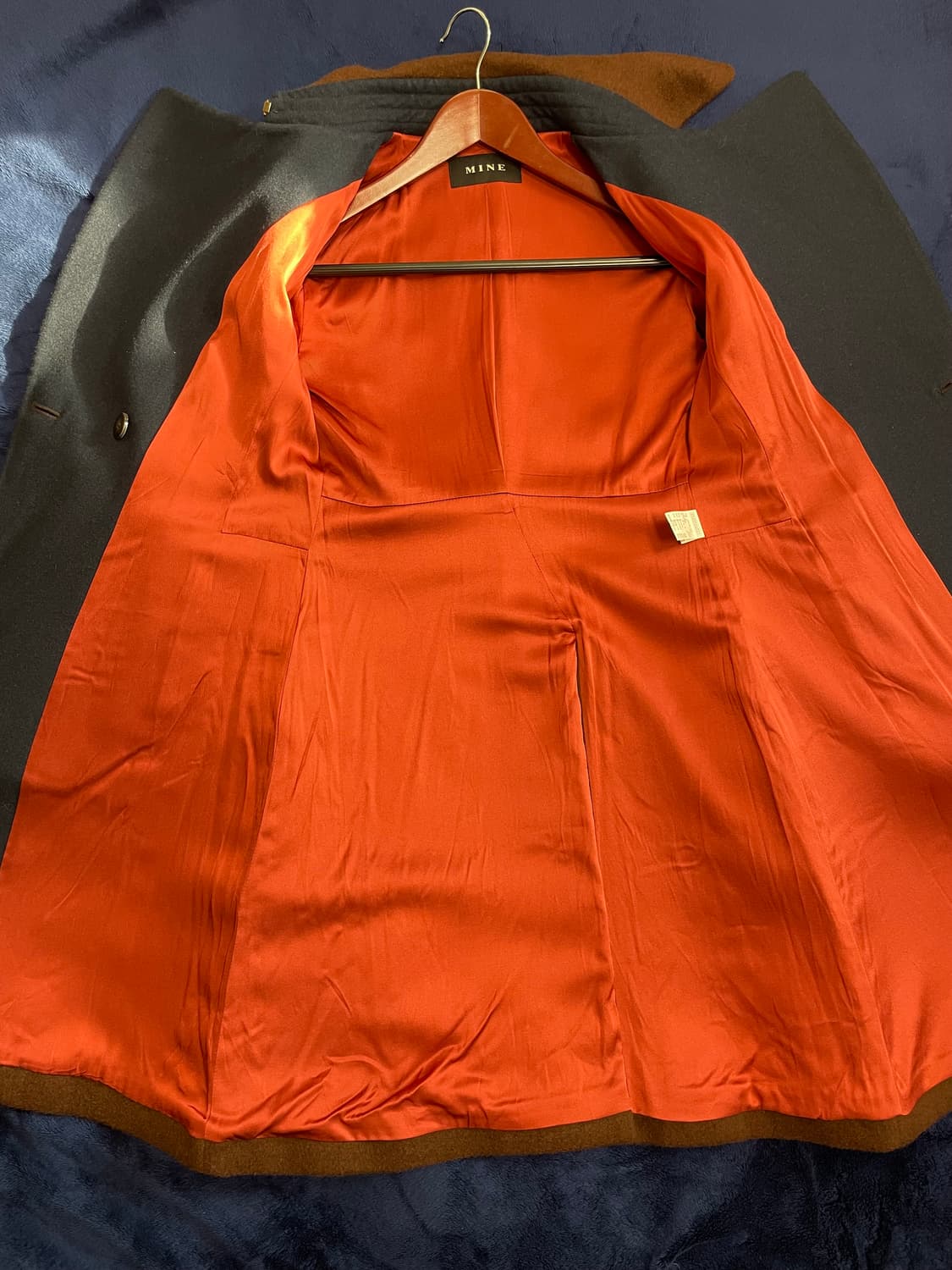 MINE 울 캐시미어 코트 상품이미지5