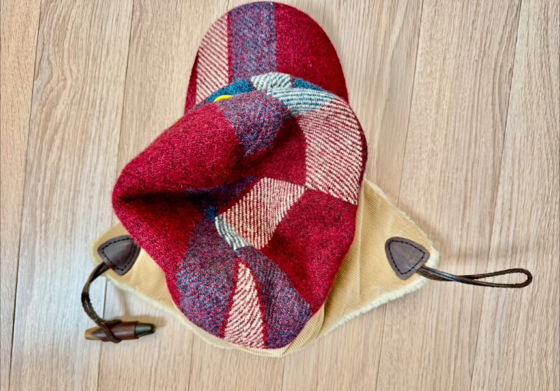 Dsquared2 체크 귀달이 모자 S 상품이미지8