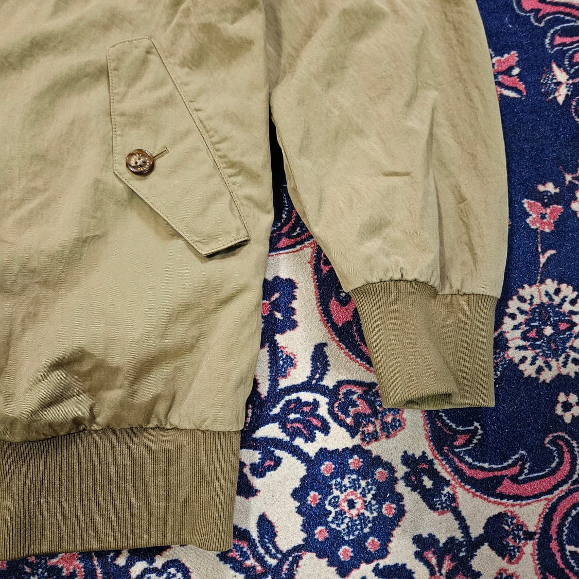 Robert Talbott 클레식 헤링턴 봄버자켓 M size 상품이미지6