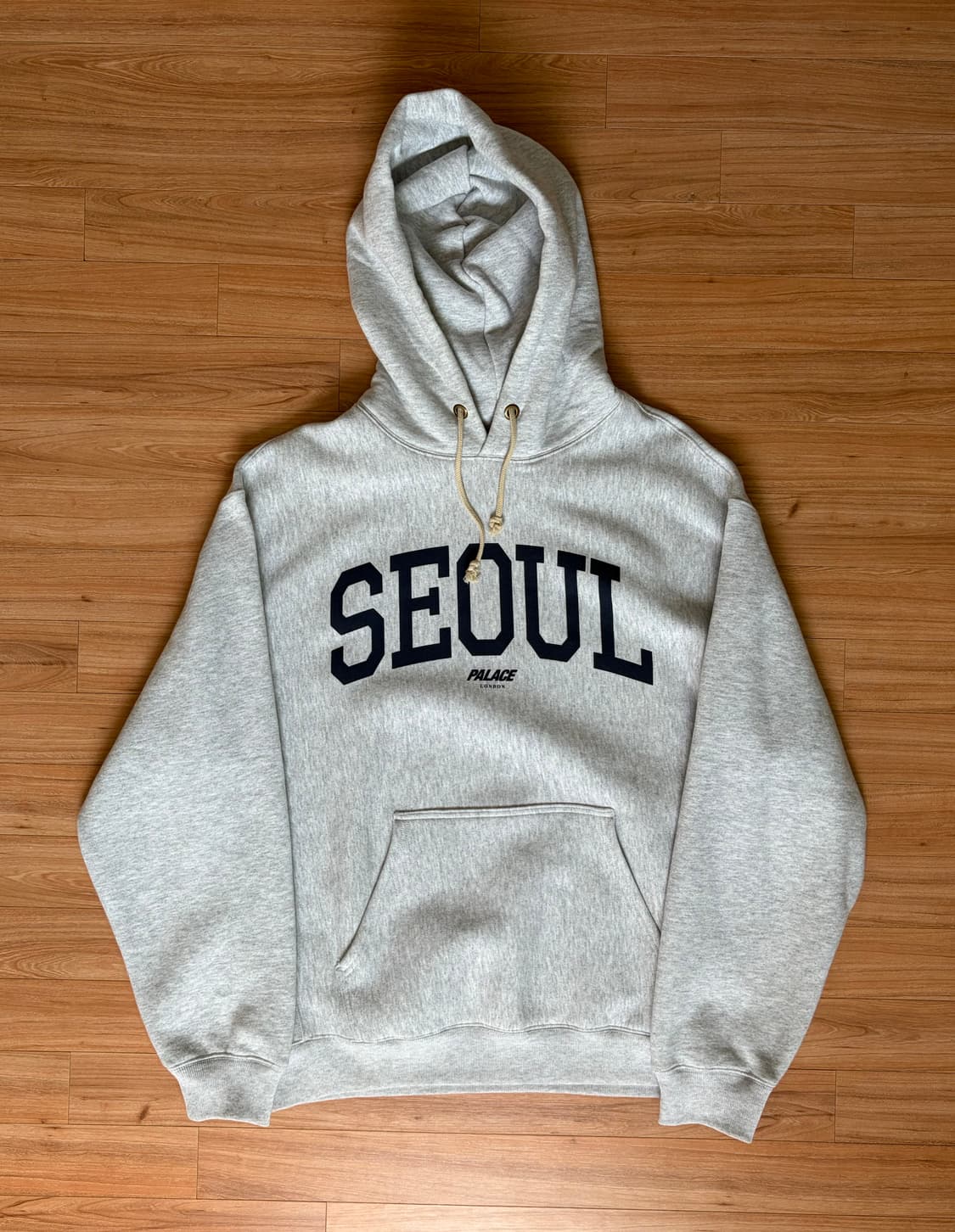 [L] 팔라스 x 챔피온 샵 후드 서울 그레이 말 상품이미지2