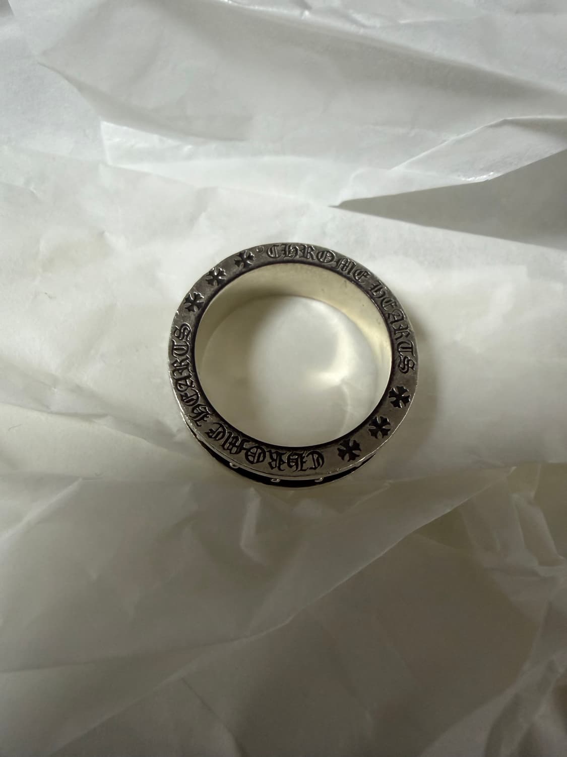 크롬하츠 반지 미니플러스링 19호 상품이미지3