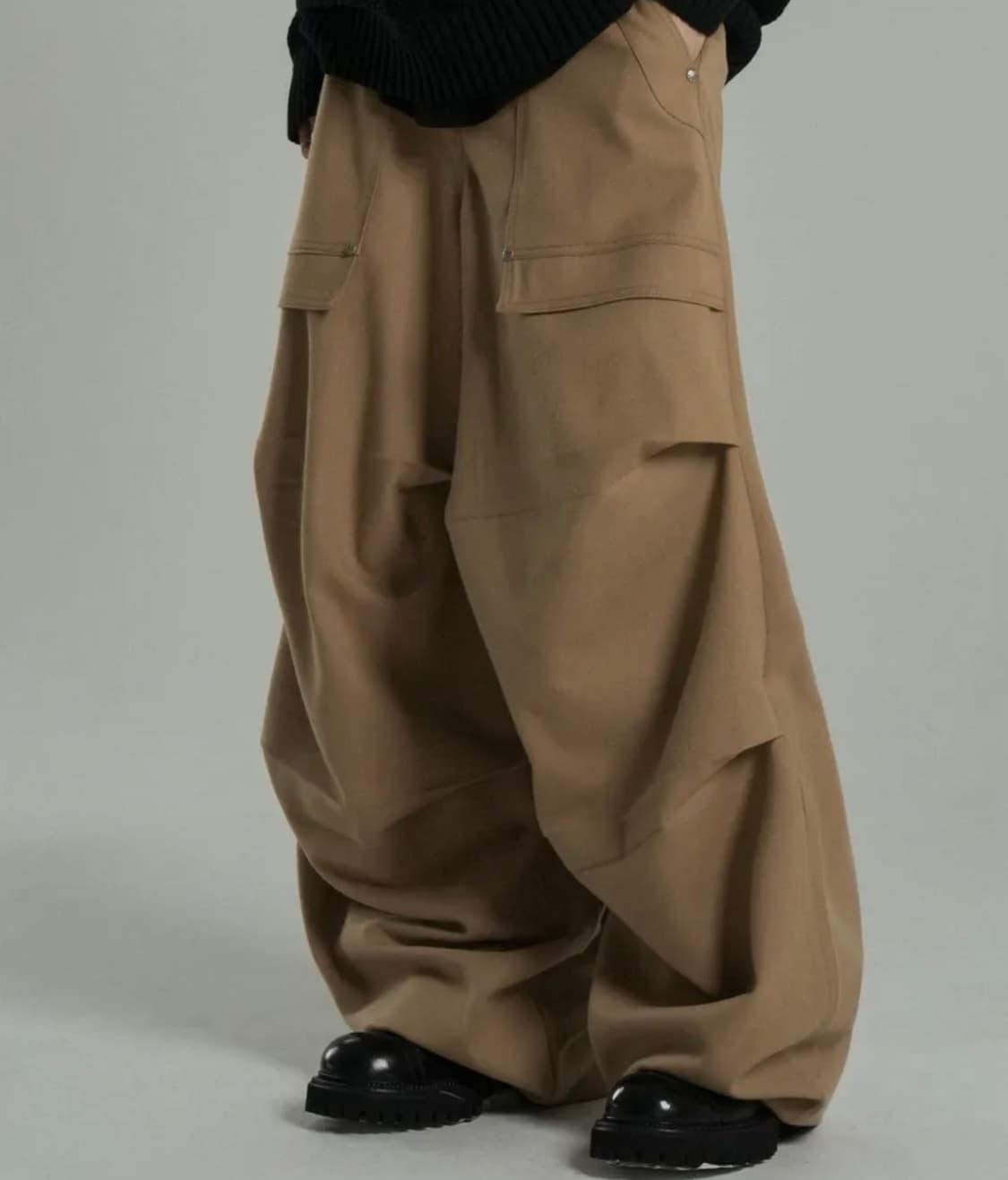 Agata Balloon Trouser Beige 상품이미지1