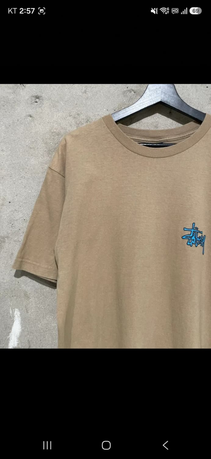 80s stussy, 80년대 스투시 베이지 스케이트보더 반팔 상품이미지2