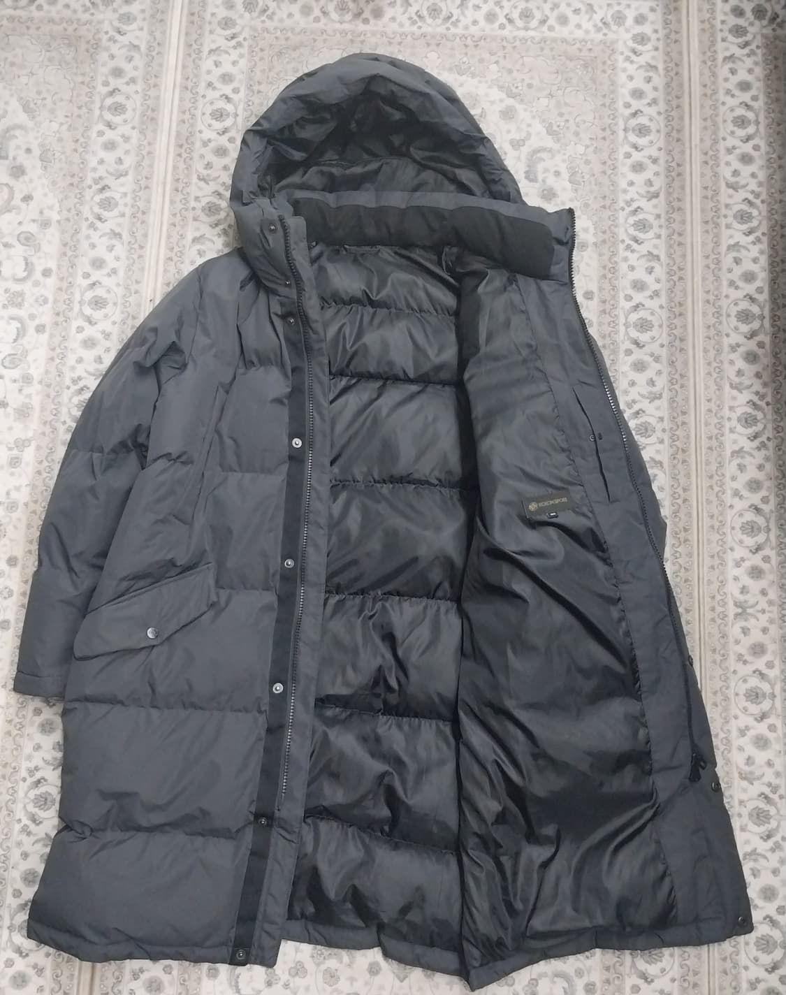 코오롱 스포츠 후드 롱패딩 105 상품이미지2