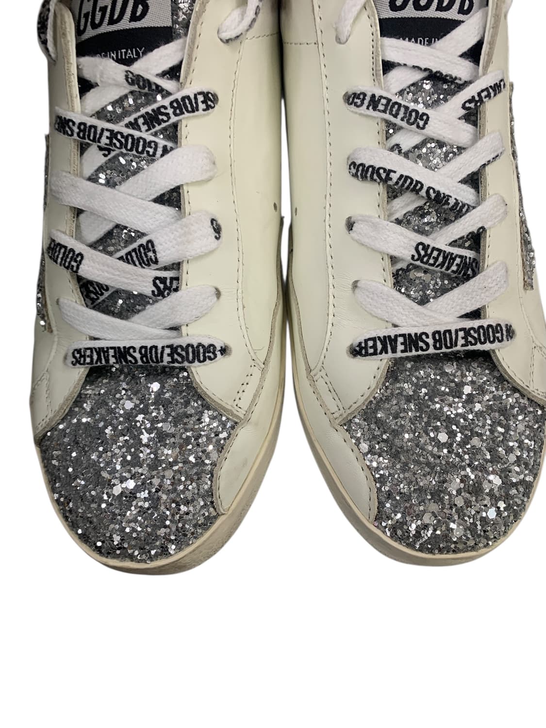골든구스 슈퍼스타 화이트 글리터 스니커즈 36(230) (gr-3302) 상품이미지7
