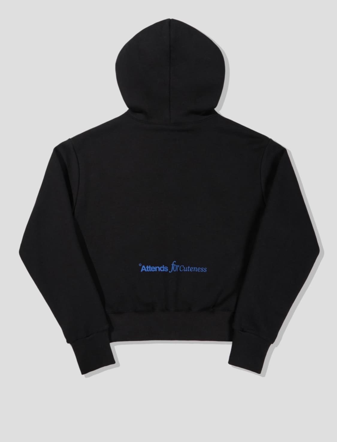샵어텐즈 attends for hoodie black 상품이미지2