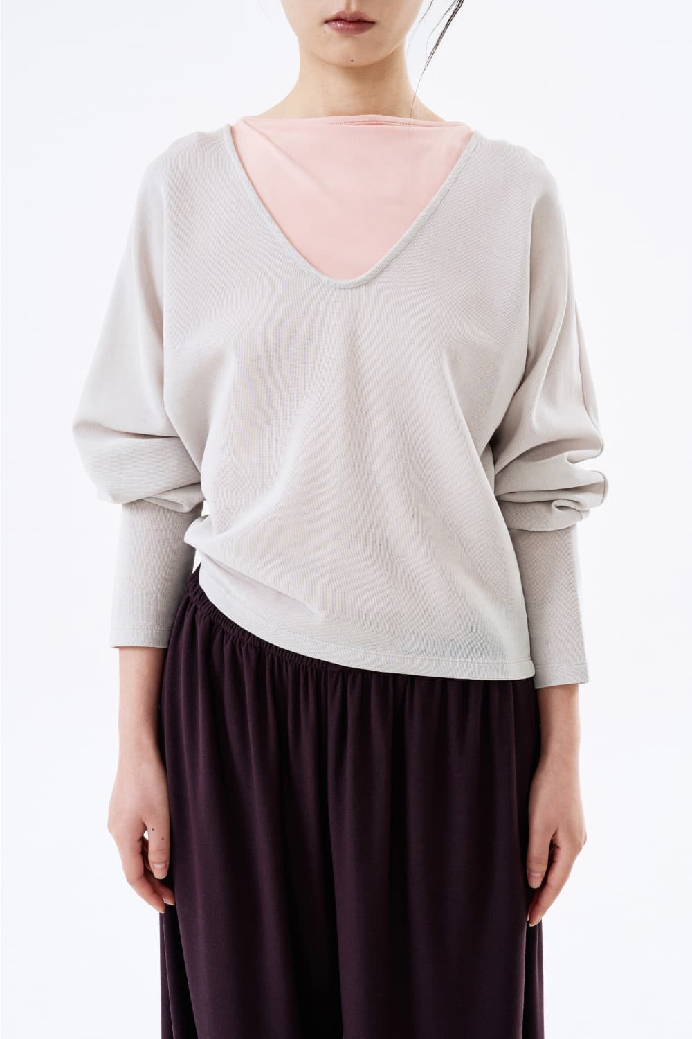 포코포스카 VOLUME V-NECK TOP  상품이미지2