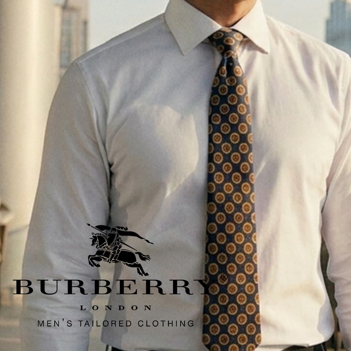 버버리 실크 네이비 플라워 패턴 넥타이 9.8cm A+등급 K2569
 상품이미지1