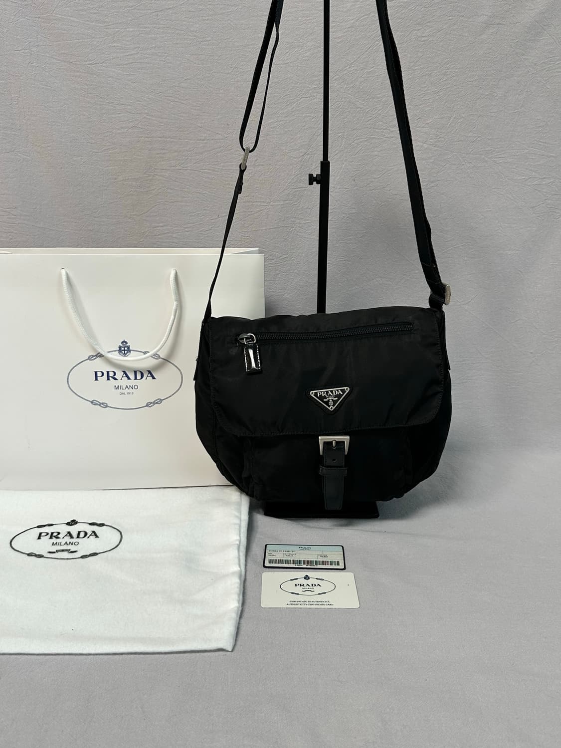 (풀구성) 프라다 나일론 버클 크로스백 포코노 주우재백 상품이미지2