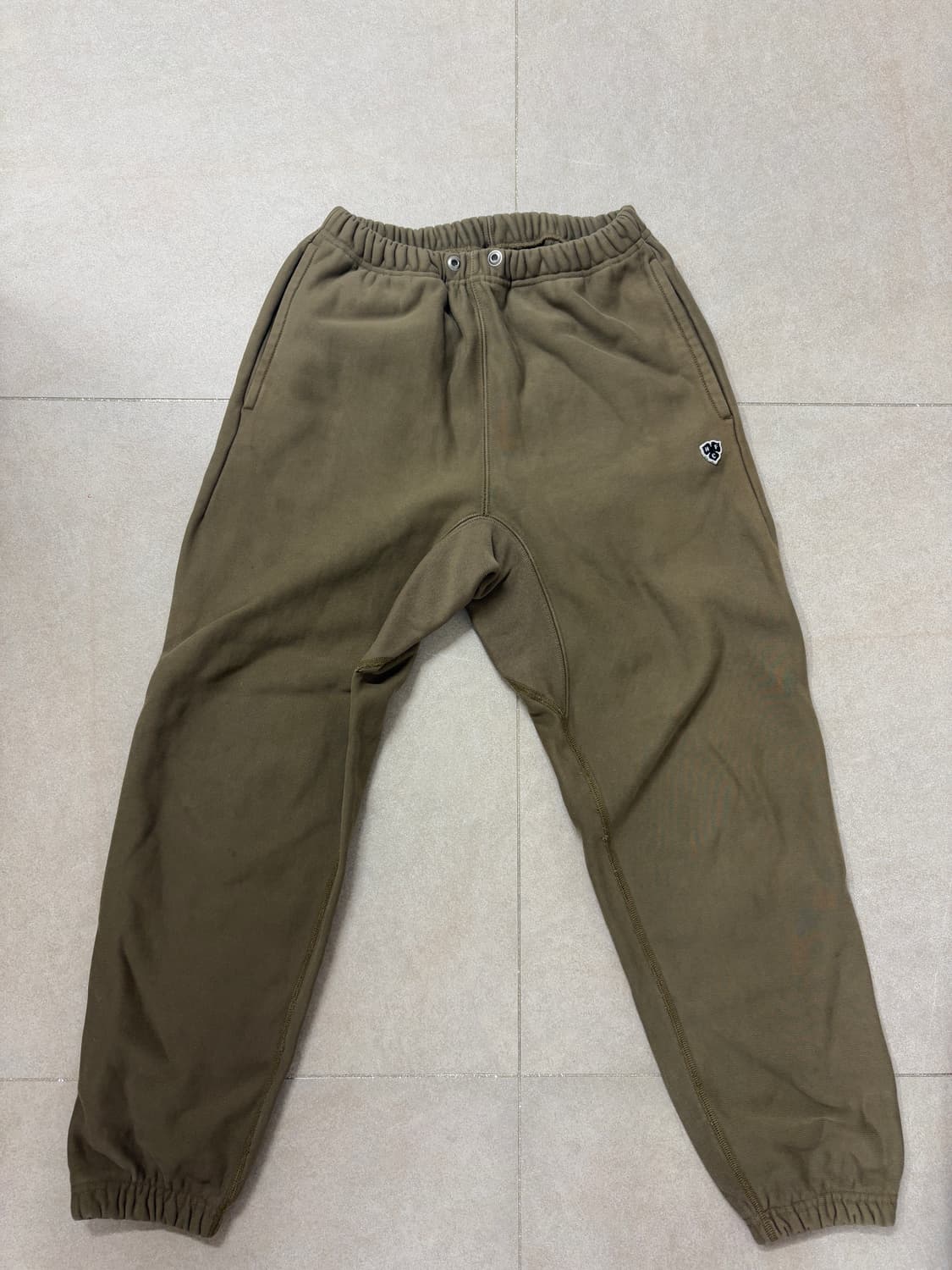 헤리티지플로스 스웻팬츠 카키S 상품이미지2