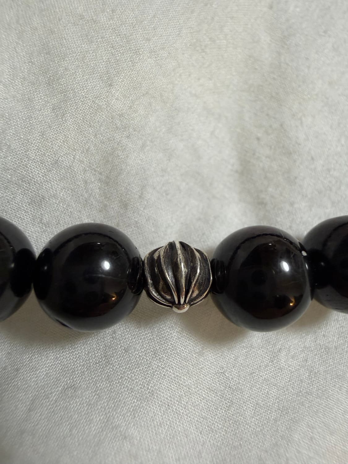 [L] 크롬하츠 하트 비즈 인보 원본 상품이미지8