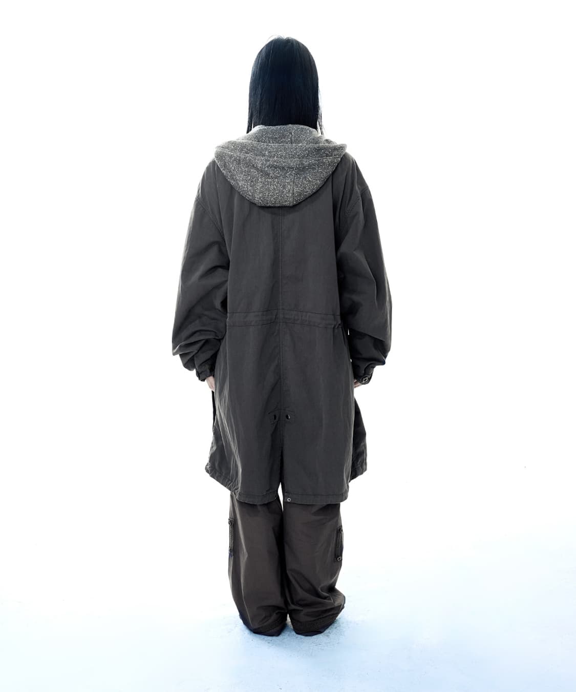 (ㄱㅈ 거래 시 할인가) 코이세이오 워시드 밀리터리 자켓 차콜 상품이미지3