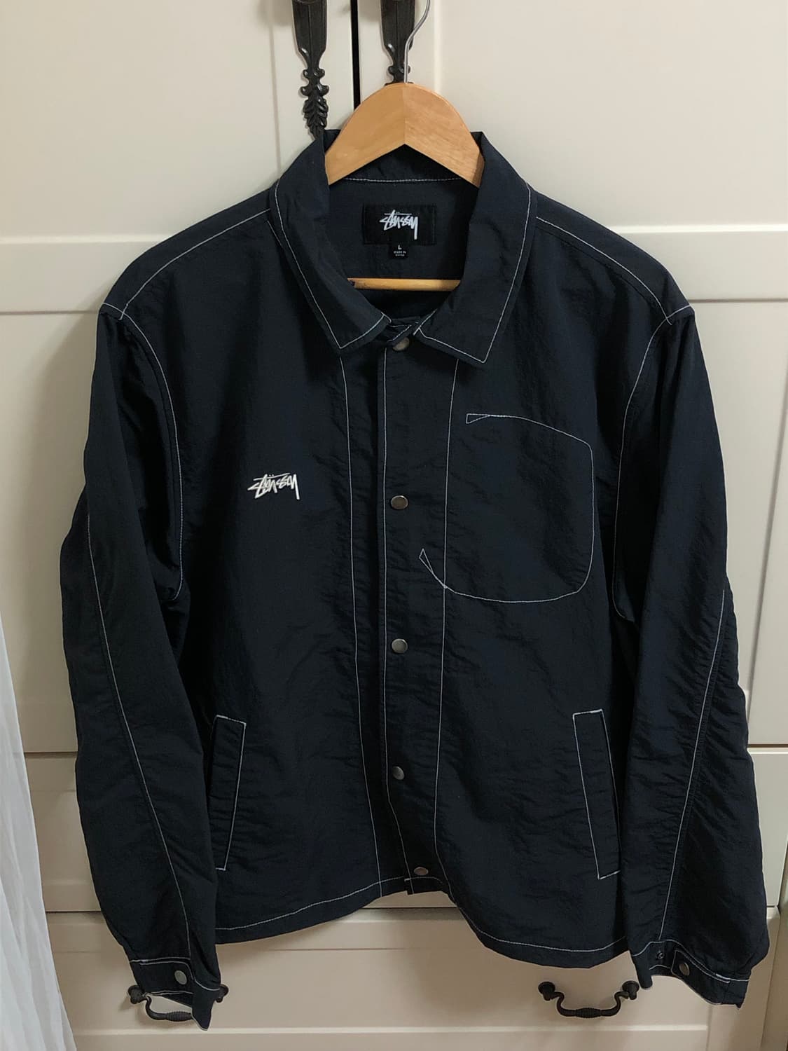 [L] 스투시 코치자켓 바람막이 윈드러너 상품이미지1