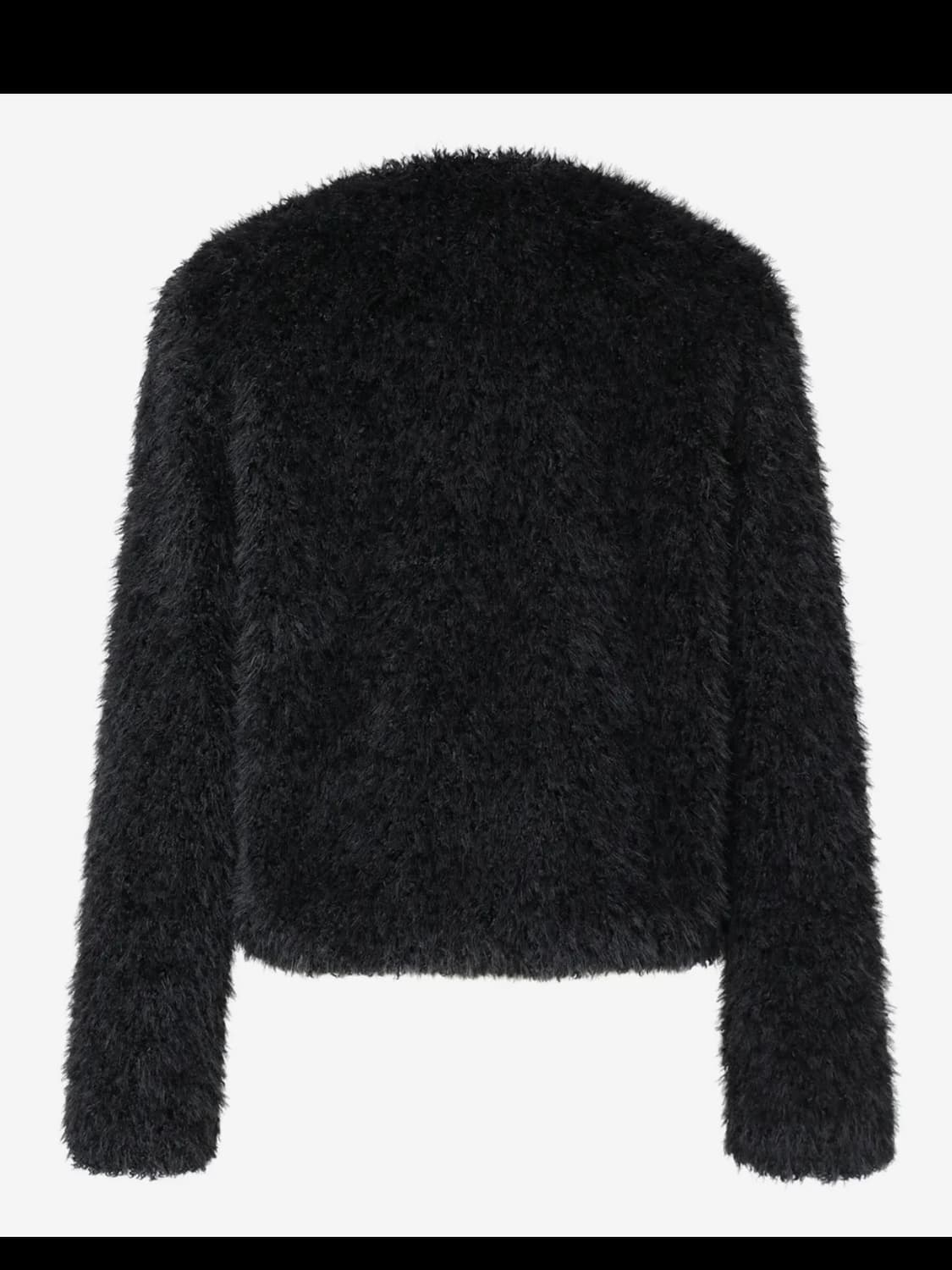 이네기 페더 퍼 가디건  상품이미지2