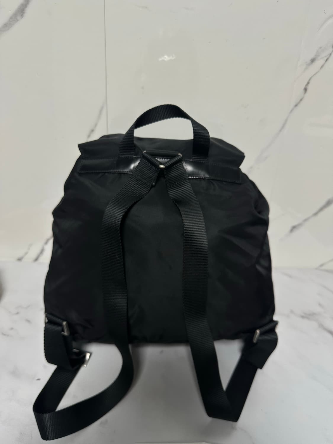 [A 정품] 프라다 투포켓 백팩 미디움 상품이미지5