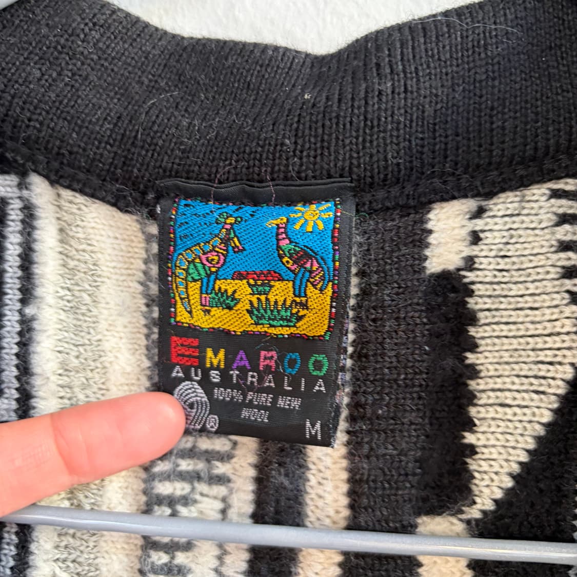 Emaroo 쿠지 스타일 케이블 니트 베스트 상품이미지2