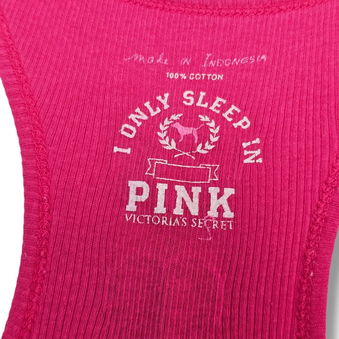  PINK Victoria's Secret 핫핑크 탱크탑 상품이미지3