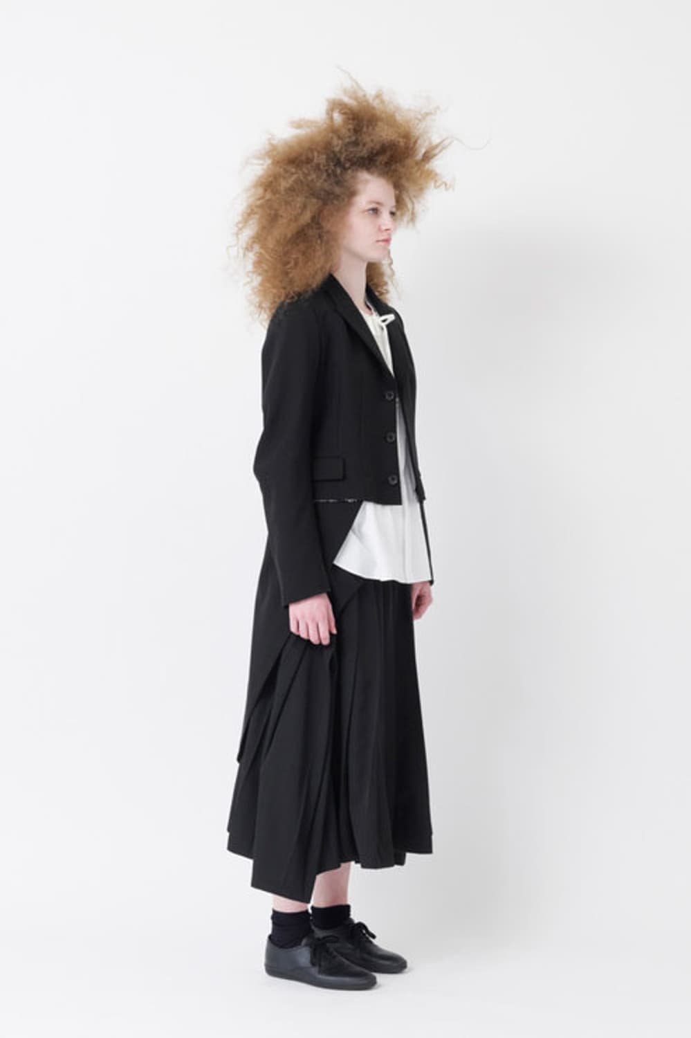 꼼데가르송 꼼꼼 18aw 축융 코트 자켓 상품이미지8