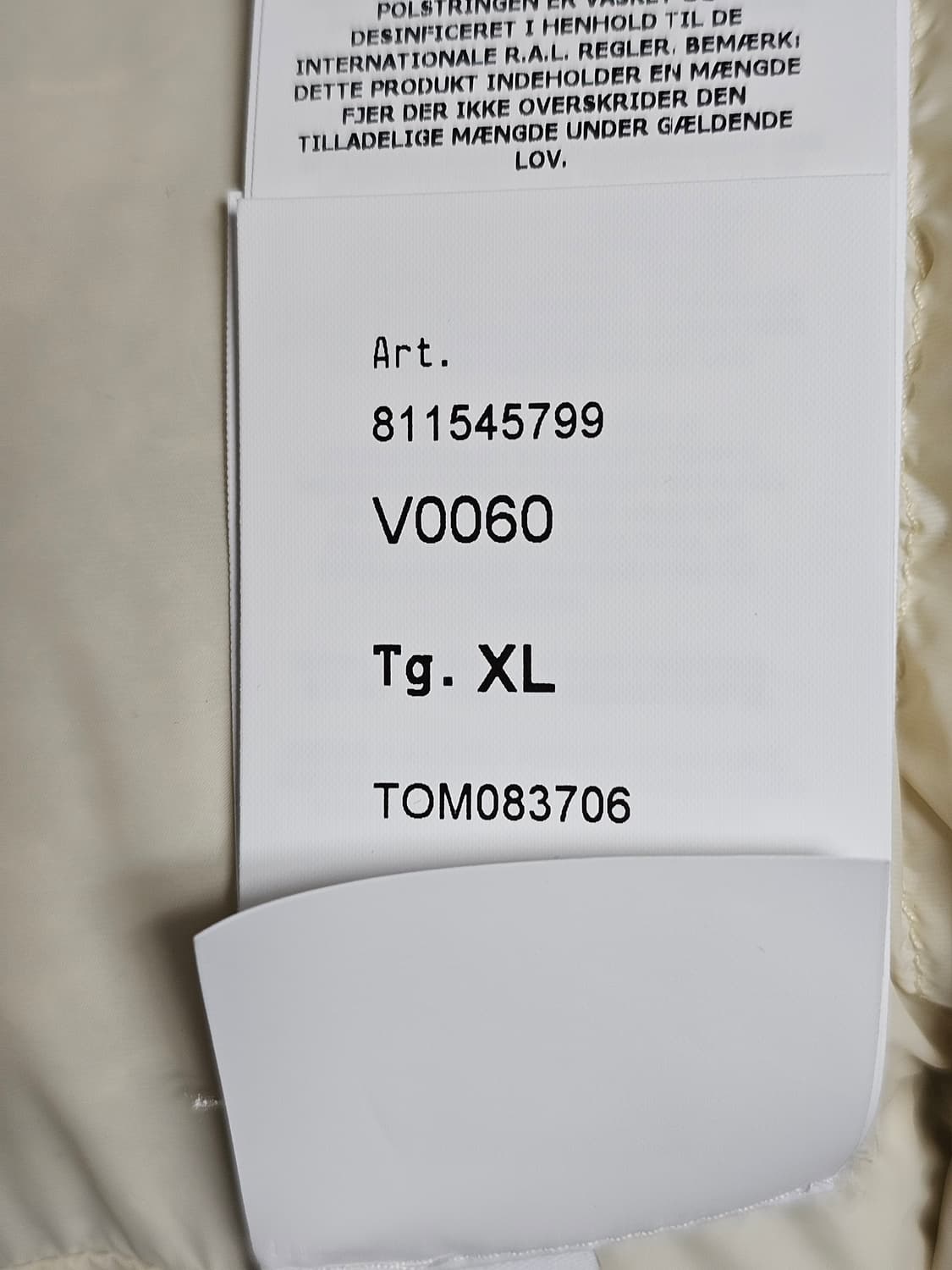 스톤아일랜드 메탈 메쉬 PVD 나노테크놀로지 패딩 자켓 (새 상품) 상품이미지8