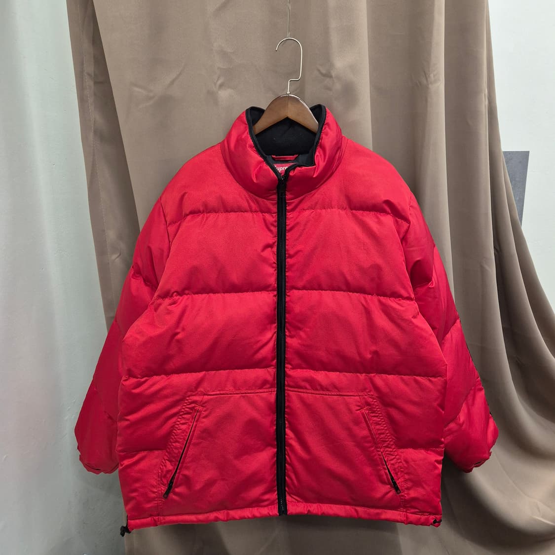 슈프림 리플렉티브 슬리브 로고 퍼피 자켓 XL 상품이미지1