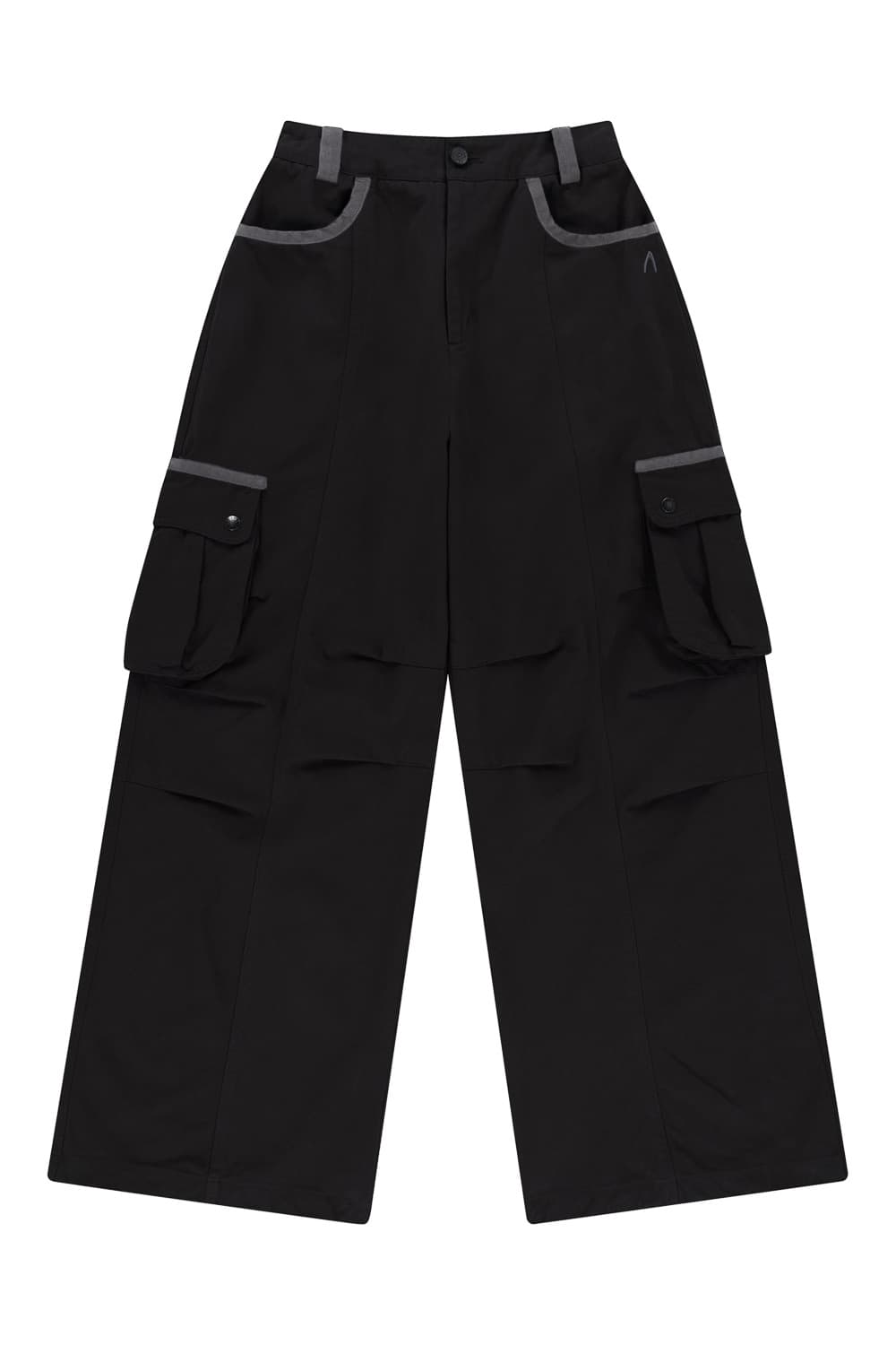 아캄 핀턱 카고팬츠 블랙 2사이즈 aakam 상품이미지4