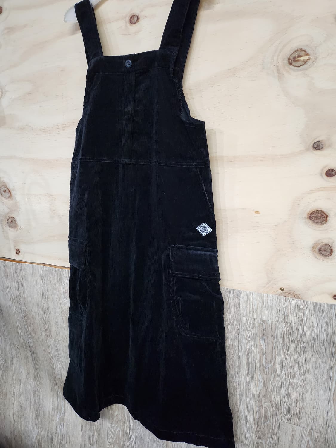 183) 원더플레이스 코듀로이 멜빵 롱원피스 상품이미지2