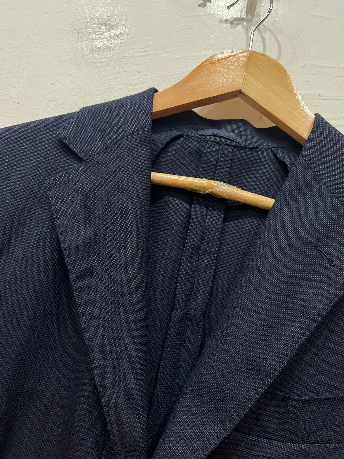 빔즈 에프 Beams F 울 블레이저 자켓 Made in ITALY 상품이미지4