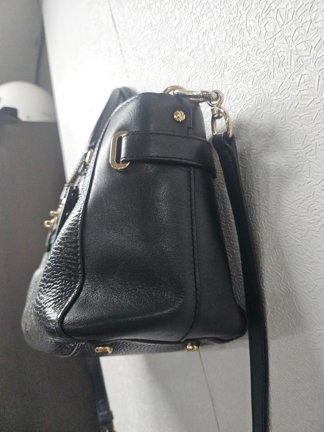 코치 스웨거 27 인 페블 레더 크로스  토드백 상품이미지4