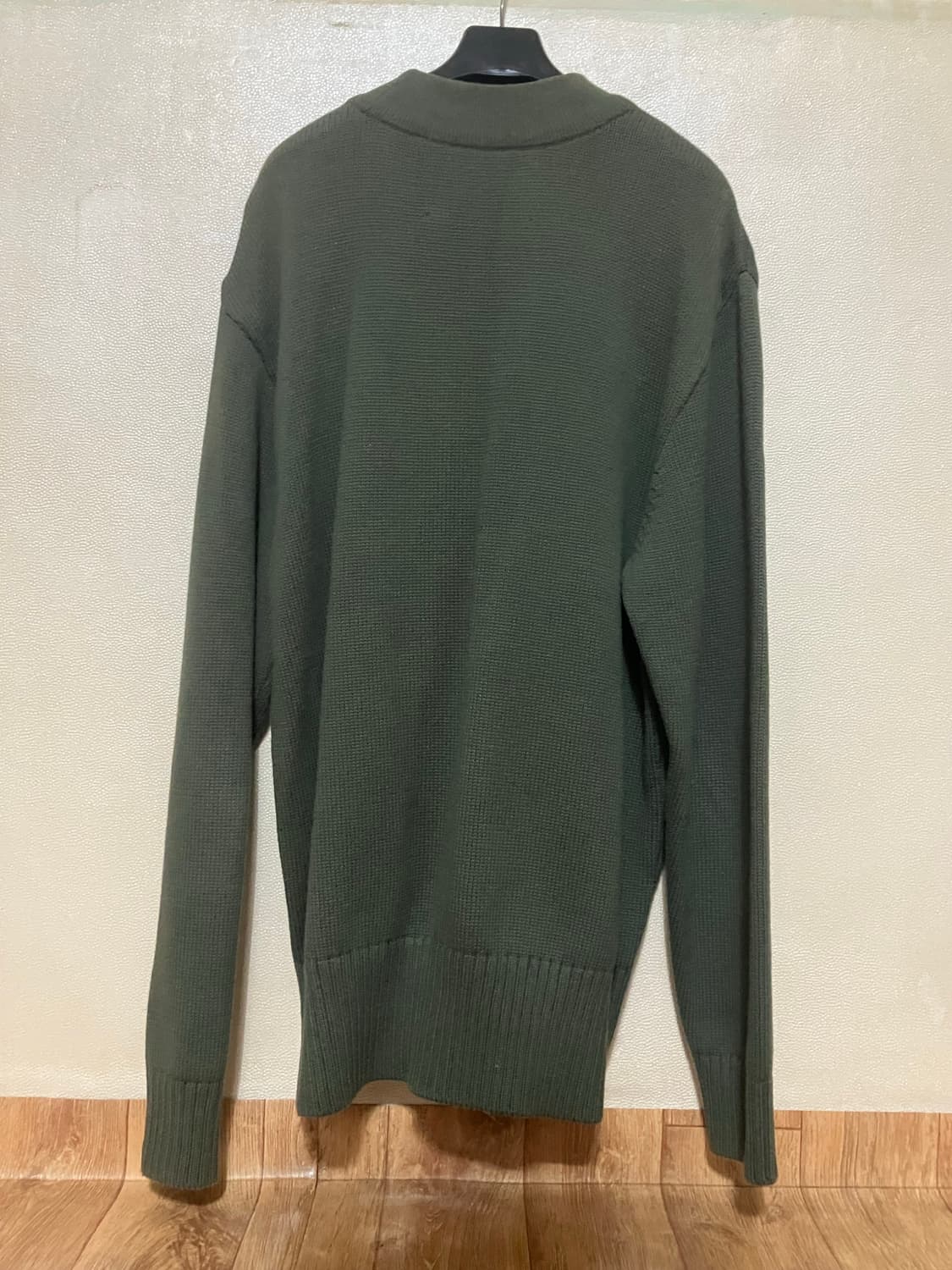 유니폼브릿지 - us navy 모크넥 니트 (올리브) 상품이미지2