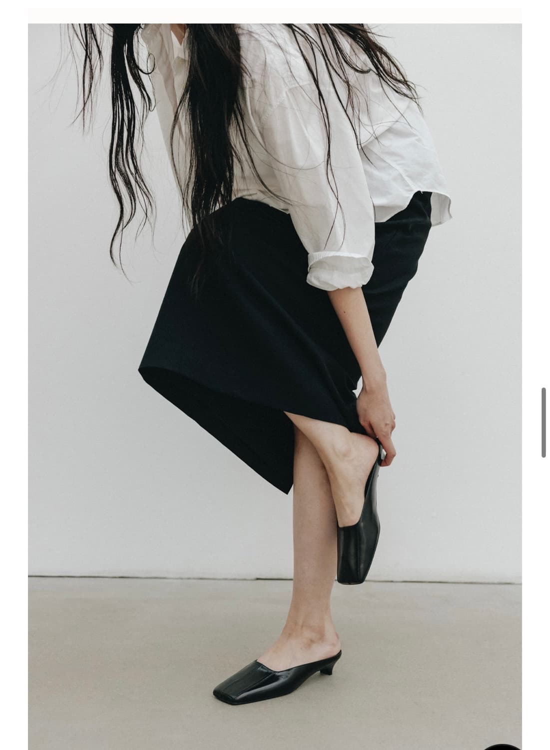 아뜰리에 드 루멘 CLIVE SQUARE MULE 250 스퀘어 뮬 상품이미지3