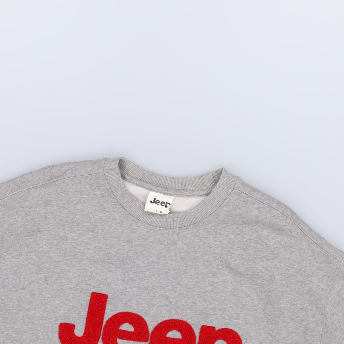 [L] 지프 빅로고 기모 맨투맨 티셔츠 1103HR1 상품이미지3