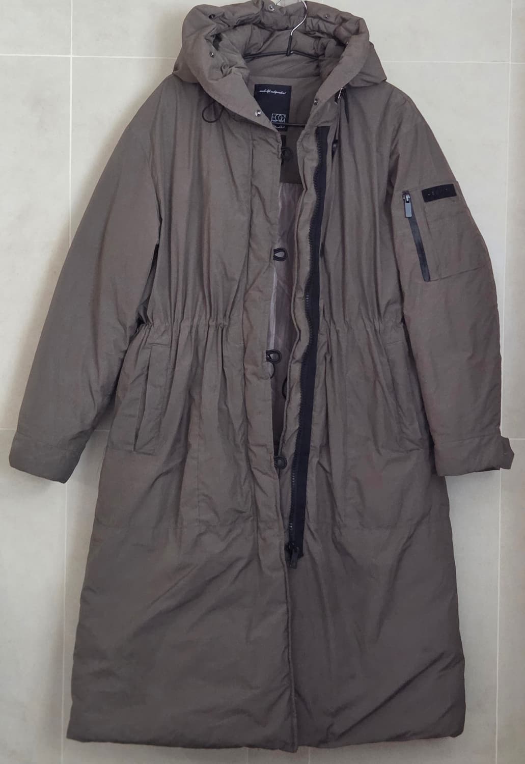 에고이스트 구스다운 롱패딩 66사이즈 택포 상품이미지1