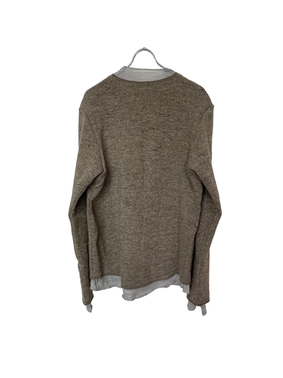 REMI RELIEF Concho Layered Wool Cardigan 상품이미지8