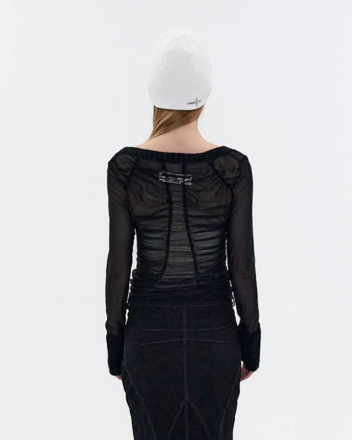 [2000ARCHIVES] F1 SHIRRING MESH TOP  상품이미지3