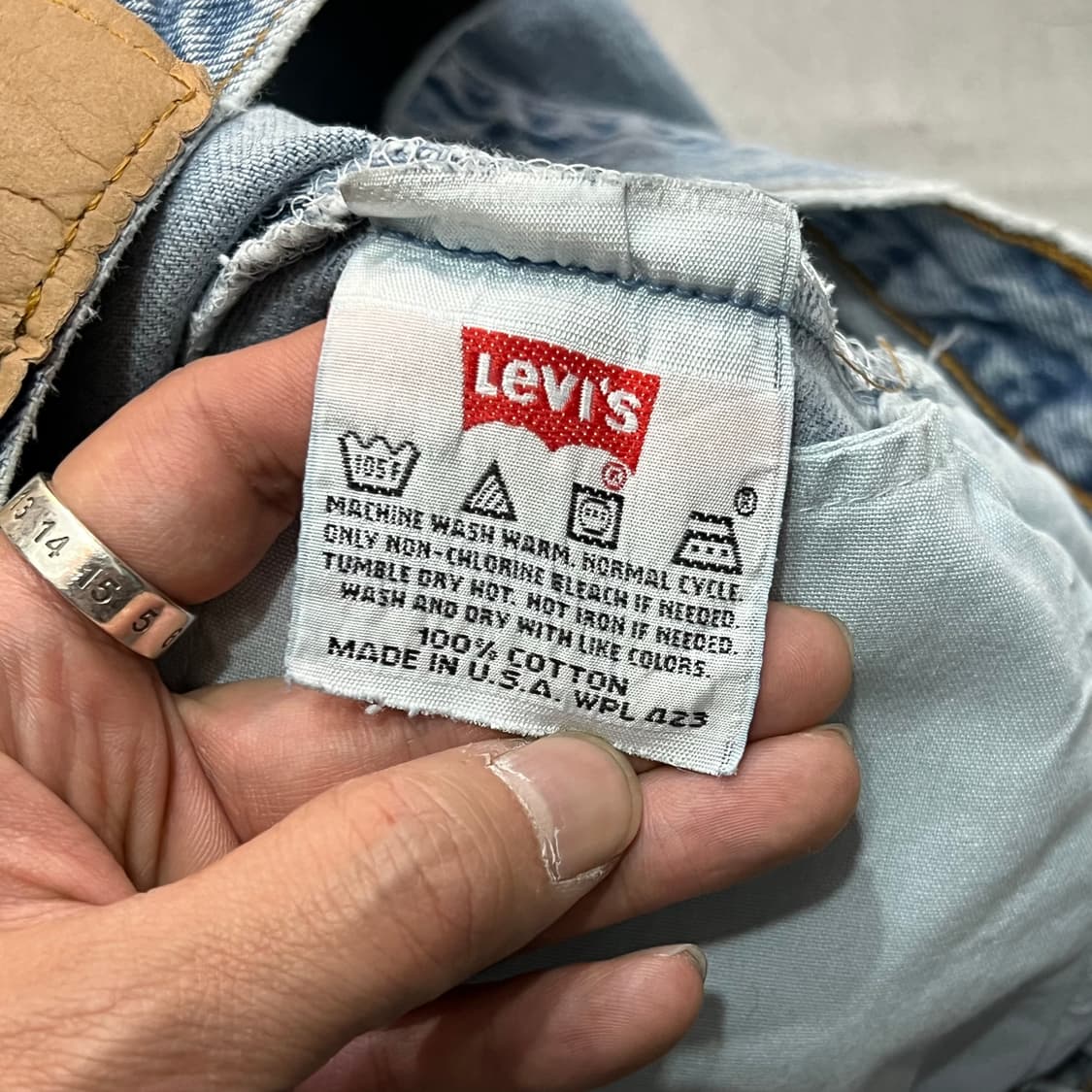  USA 리바이스 501 데님 팬츠 y14667 상품이미지8