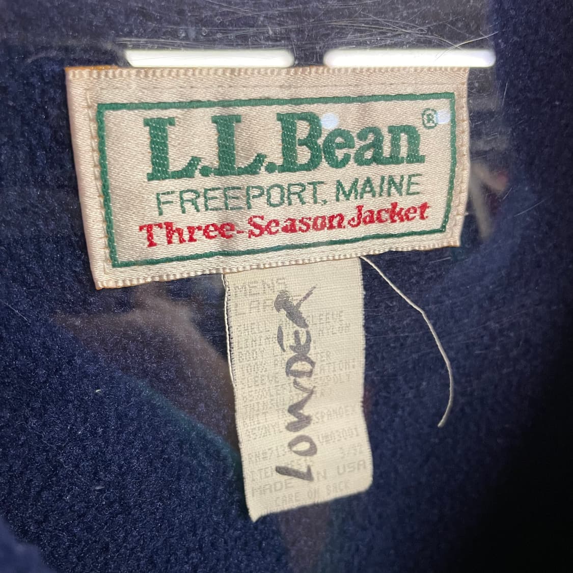 90s 엘엘빈 나일론 웜업자켓 상품이미지9