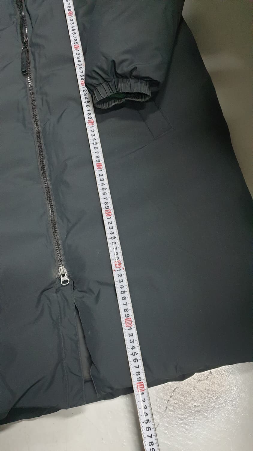 라코스테 남성 에코다운 롱패딩 FR 52 상품이미지5