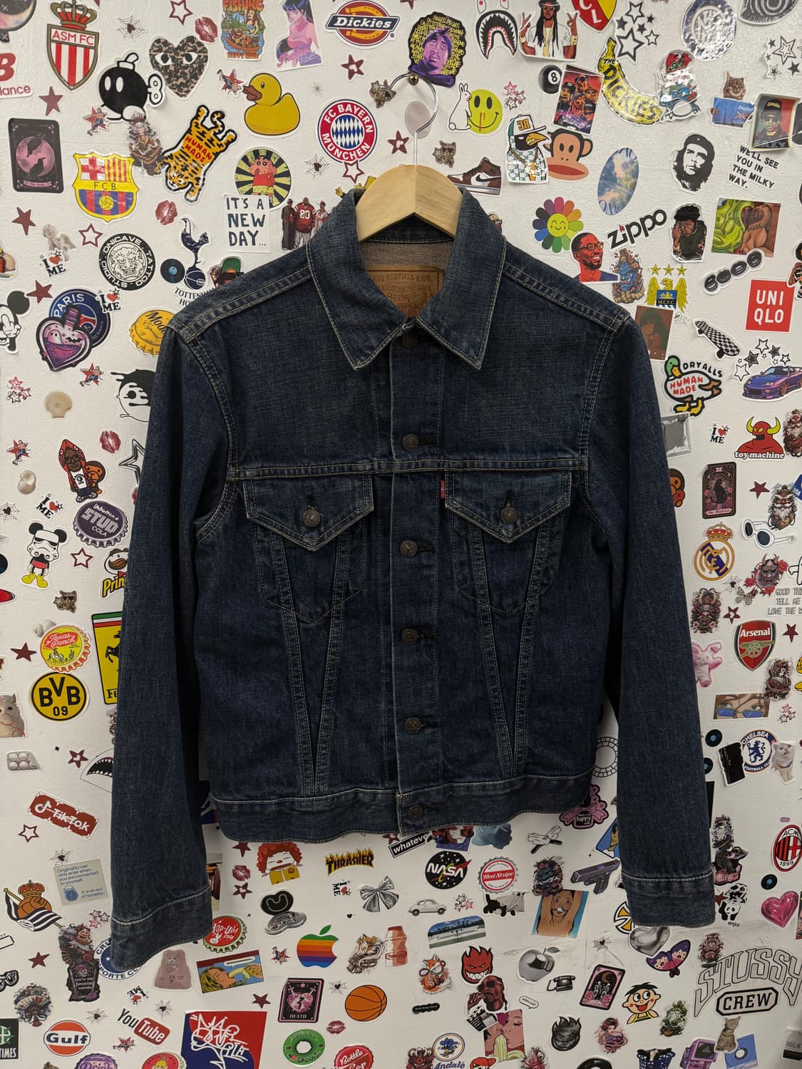 Levis 리바이스 90s 재패니즈 트러커 데님 청자켓 S 추천 상품이미지2