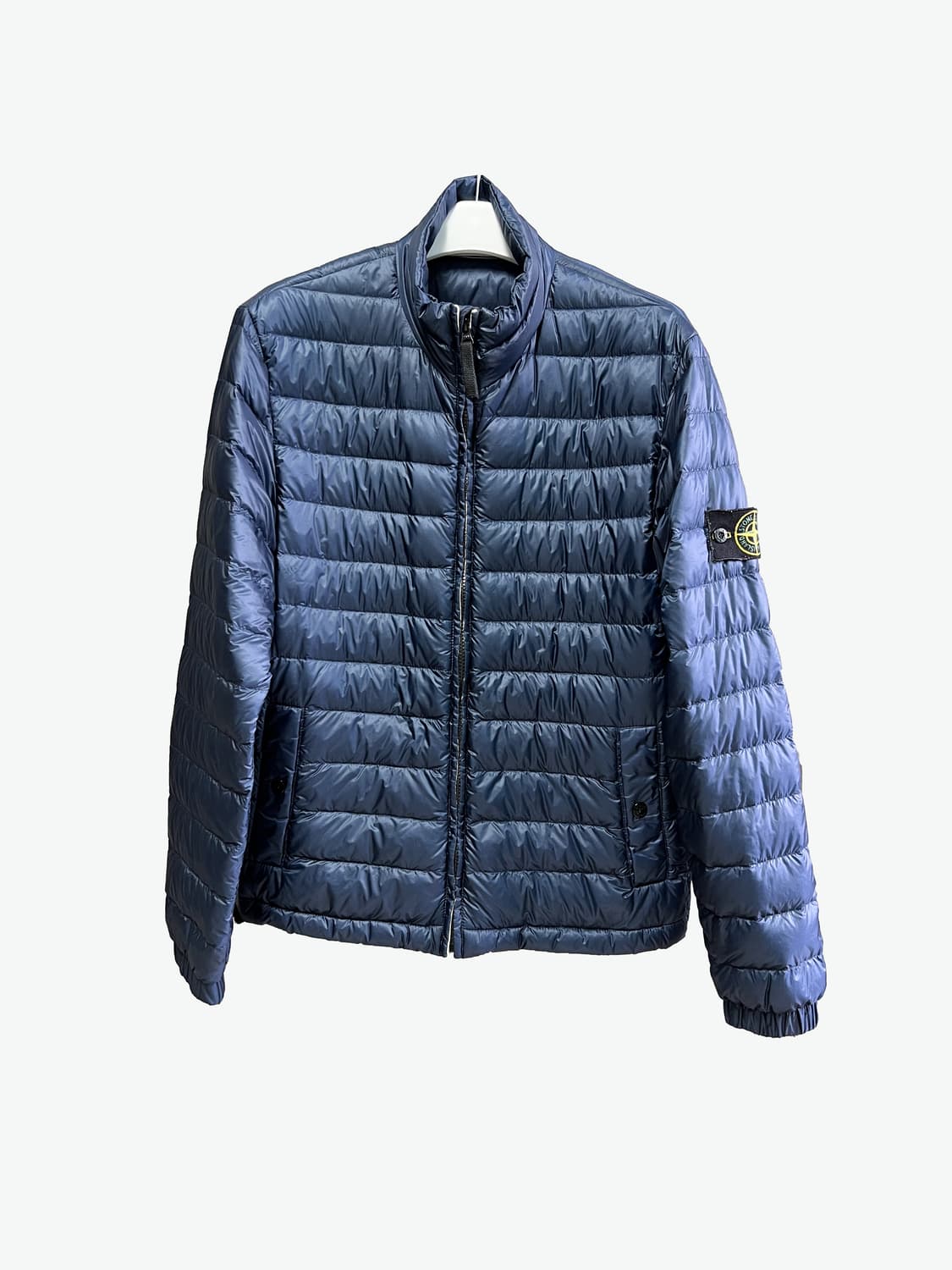 [M] 스톤아일랜드 마이크로 립 스탑 경량패딩 상품이미지1