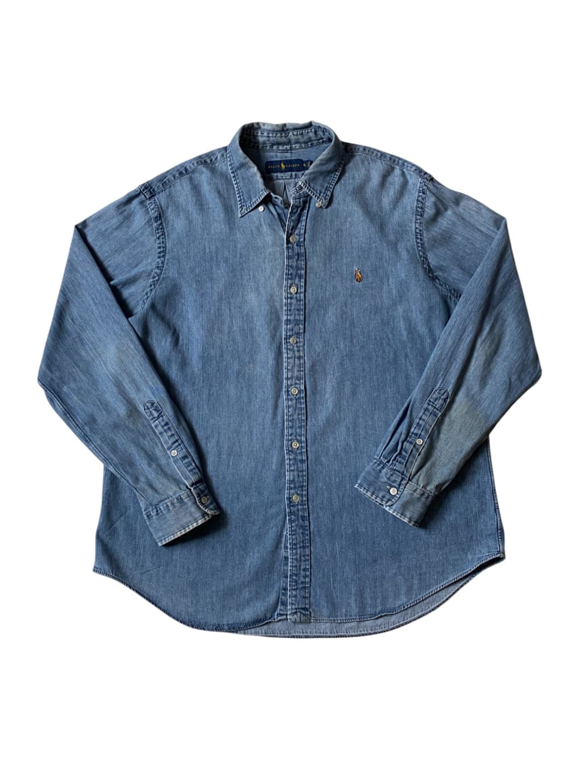 폴로 랄르로렌 데님 셔츠 (Man XL) 상품이미지2