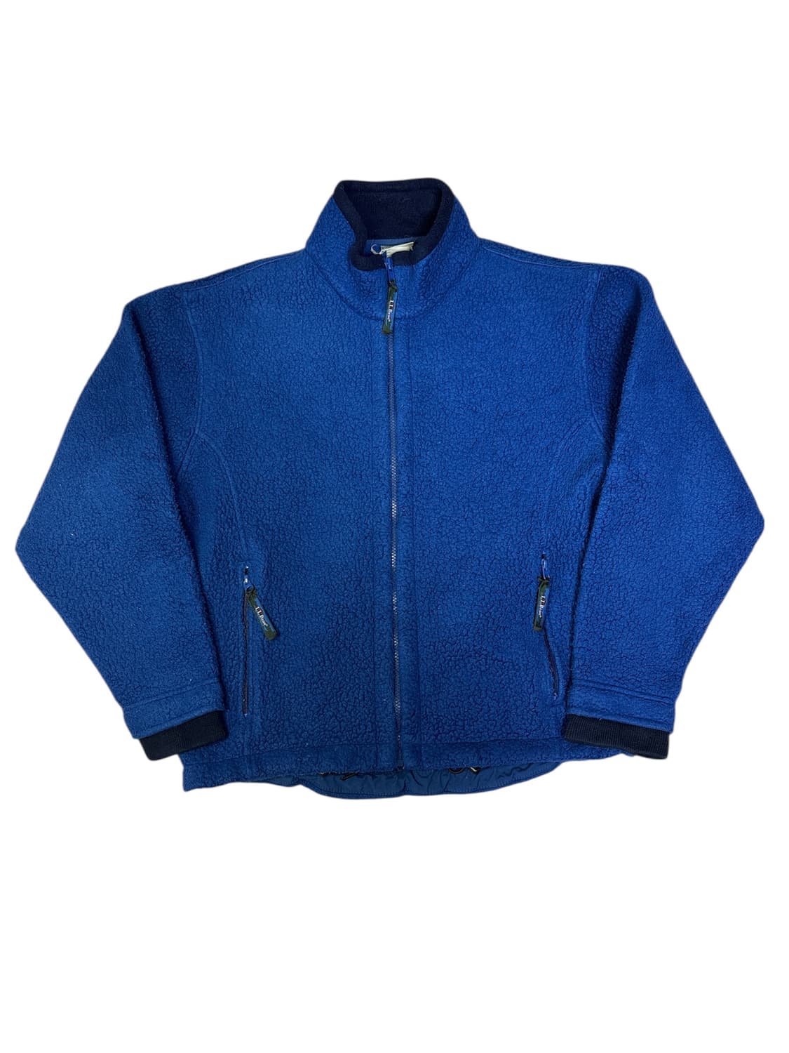빈티지 엘엘빈 L.L.Bean 집업 플리스 자켓 네이비블루 M 상품이미지1