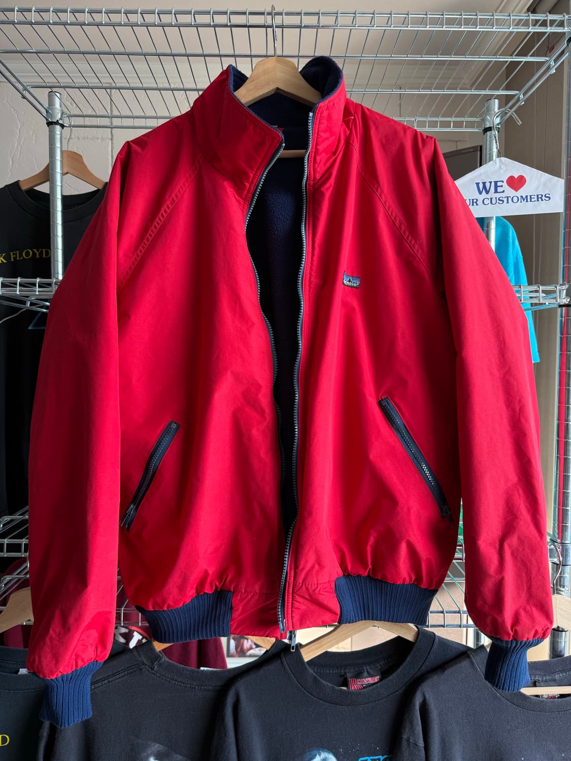 80s 파타고니아 쉘드 신칠라 봄버 자켓 상품이미지3