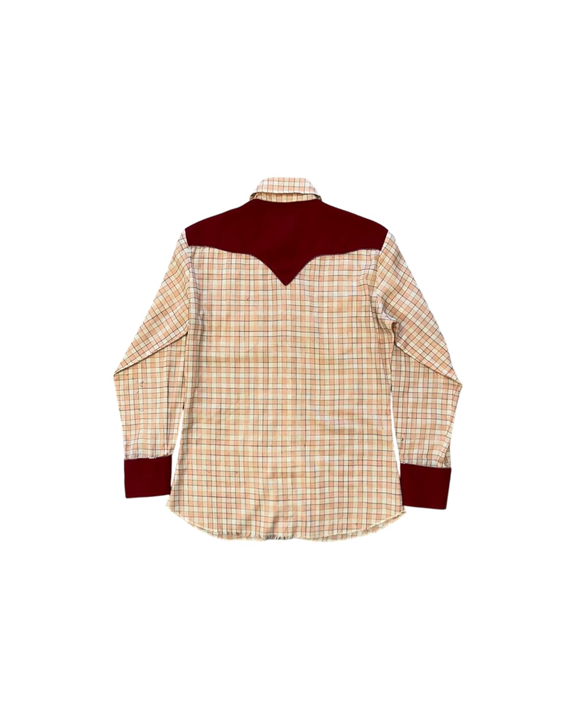 아메리칸 빈티지 엠브로이더리 체크 웨스턴 셔츠 상품이미지4